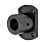 Axle Supports - Flange mounted, thick body. SSTHCNL25-MB