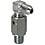 Hydraulic Hose Adaptors - 90° Elbow Swivel Fitting, PT Threaded, PT/PF Tapped or Threaded