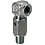 Hydraulic Hose Adaptors - 90° Elbow Swivel Fitting, PT Threaded, PT/PF Tapped or Threaded