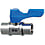 Ball Valves - Compact, Brass, PT Tapped, PF Tapped