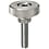 Knobs - With Replaceable Threaded Shaft.