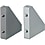 Cartelas: orificios roscados, posiciones fijas de orificios RBBA30-60-12