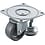 Casters - With integrated leveler, CMAZ series (light loads).