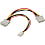 Power Supply Branch Cable for FDD, HDD, CD/DVD Drive