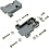 Rectangular Connectors - D-Sub, EMI-Shielded, Resin Hood, General Purpose