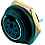 Conector circular: enchufable, mini-DIN, montaje en panel, receptáculo