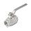 Stainless Steel Ball Valve, TSS Series, Lever Handle Type, Oil-Free Processing TSS-30-10RC