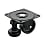 Swivel Caster With Leveling Mount (Without Stopper) K-100AF