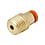One-Touch Fitting KQ2 Series Hexagon Socket Head Male Connector KQ2S (Sealant / No Sealant)
