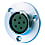 Conector circular serie NCS - roscado, metal