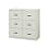 Library, Steel Filing Cabinet Storage (White / Neo Gray)