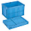 Folding container CB type lid