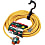 2P Extension Cord with Grounding for Outdoors (Short Power Outlet)