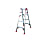 Stepladder Doubling as Ladder PRO Type Top Plate Height (m) 0.81-1.99