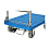 Cart with Pneumatic Tires with Fold-Able Handle and Stoppers
