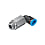 Push-in L-fitting, long, QSMLL Series