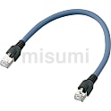 EtherCAT対応 CAT5e STP (より線・二重シールド) 可動用 LANケーブル