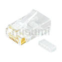 UTP シールド無　CAT5e　RJ45モジュラープラグ【100～500個入り】