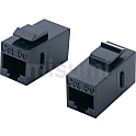 LANケーブル延長　シールド無　CAT5e　パネルマウント（JJ中継アダプタ）