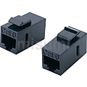 LANケーブル延長　シールド無　CAT6A/CAT6　パネルマウント　JJアダプタ（中継用ジャック）