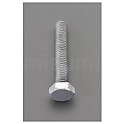 w3/8""x 90mm 六角全ねじボルト(どぶメッキ/4本【4個入り】