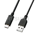 USB2.0 Type C-Aケーブル（0.5m・ブラック） KU-CA05K