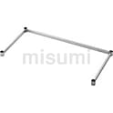 ステンレス製三方フックバー（SUS304）