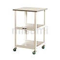 軽量作業台／ワークテーブル耐荷重50kg（天板付き150ワゴン）