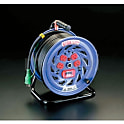 AC125V/32A/30m コードリール(極太/過負荷遮断)