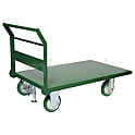 鋼鉄製運搬車 ストッパー付（固定ハンドル/900,1200mm）