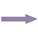 配管識別方向表示ステッカー　「→（灰紫）」