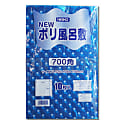Nポリ風呂敷 700角 ブルー 水玉【10個入り】