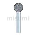 軸付電着ダイヤモンド砥石 D3030