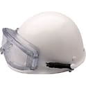 ゴーグル型保護メガネ ヘルメット取付式