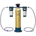 カートリッジ純水器装置セット（電気伝導率計・前後フィルター付）