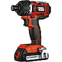 充電インパクトドライバー（18V） 電池パック・充電器