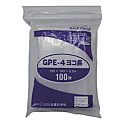 チャック付ポリ袋 ユニパックGPヨコ長【100個入り】