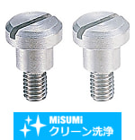 【クリーン洗浄品】支点段付ねじ マイナス溝