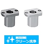 【クリーン洗浄品】位置決めピン用ブシュ　二面フランジタイプ