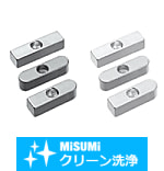 【クリーン洗浄品】平行キー　ザクリ穴タップ付センタータイプ