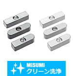 【クリーン洗浄品】平行キー　ザクリ穴センタータイプ