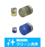 【クリーン洗浄品】大径プッシャ　めねじタイプ　セット品　フラット