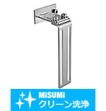 【クリーン洗浄品】ワークガイド取付金具－長穴調整エンプラレールタイプ－