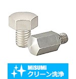 【クリーン洗浄品】ストップピン　球面ねじタイプ