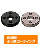 【ふっ素樹脂コーティング/ふっ素含有メッキ】金属ワッシャ　－ボルト穴付タイプ－