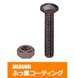 【ふっ素含有メッキ】位置決めボルト 頭部Rタイプ