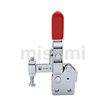 Toggle Clamp, Vertical Type, Straight Base, Clamp Bolt Fixed, Clamping Force 980 N