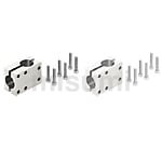 [Clean & Pack]Strut Clamps - Equal Dia., Perpendicular Configuration, Split, T-Shaped