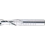 ハイス鋼0．01ｍｍ単位刃径指定エンドミル 2枚刃/レギュラー