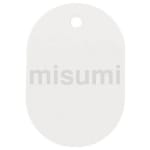 TRUSCO 小判札 小 45X30mm 5枚入 赤 | トラスコ中山 | MISUMI(ミスミ)